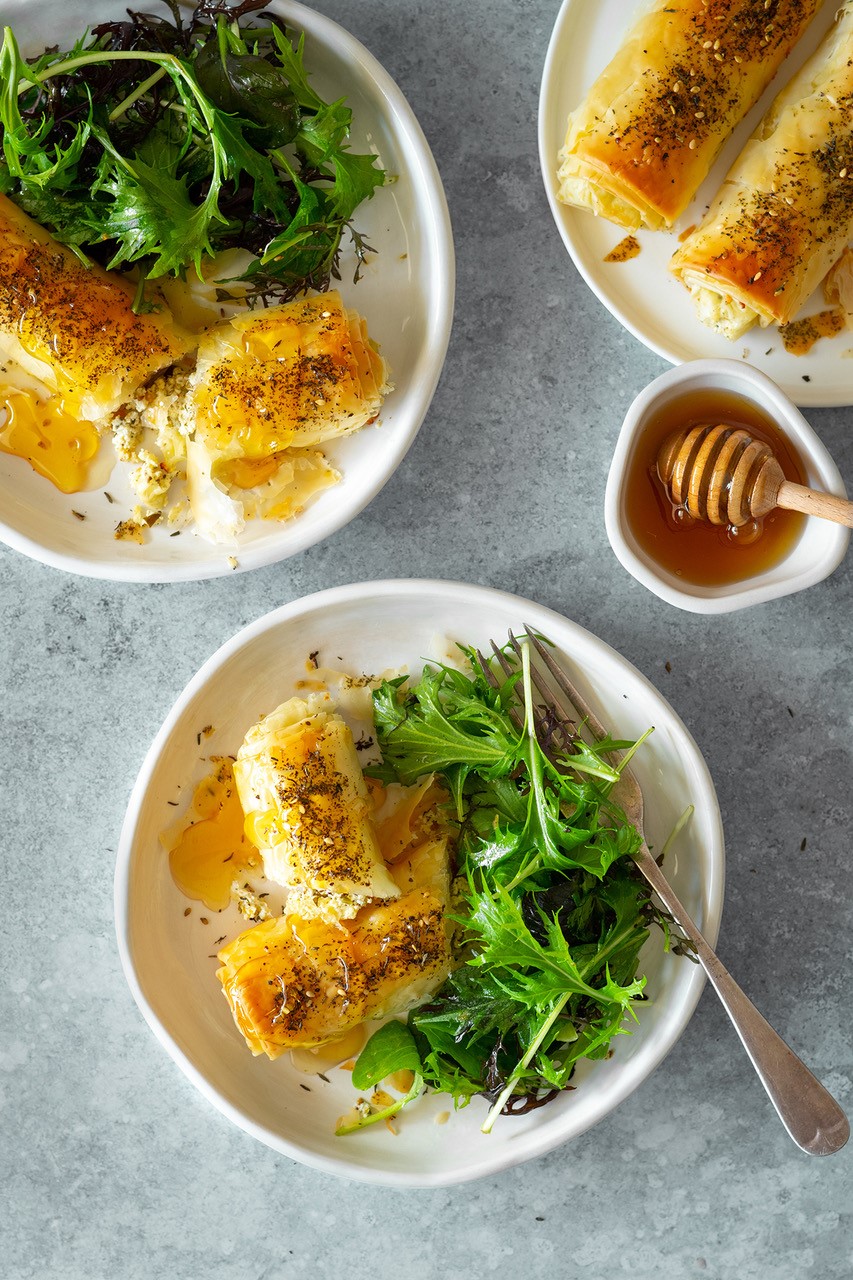 Goats Cheese & Za'atar Cigars Timos